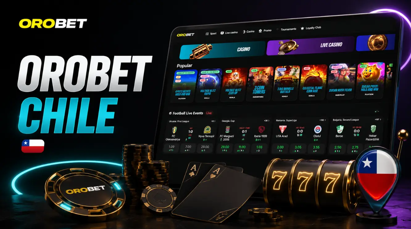 Orobet Casino en Chile con Juegos, Bono y Acceso desde el Celular